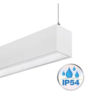 Dimmable MUNICH MINI LED Pendant Light in White 0.44m 0.94m 1.44m 1.94m - Ceiling Light Fixtures - Linear Lights