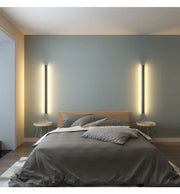 Dimmable OULU LED Wall Light in Black 0.44m 0.94m 1.44m 1.94m - Wall Light Fixtures - Linear Lights