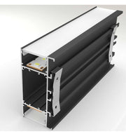 Dimmable OULU LED Wall Light in Black 0.44m 0.94m 1.44m 1.94m - Wall Light Fixtures - Linear Lights