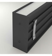 Dimmable OULU LED Wall Light in Black 0.44m 0.94m 1.44m 1.94m - Wall Light Fixtures - Linear Lights