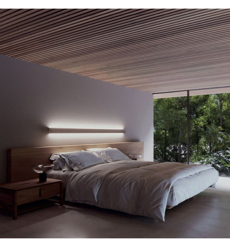 Dimmable OULU LED Wall Light in White 0.44m 0.94m 1.44m 1.94m - Wall Light Fixtures - Linear Lights