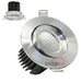 15W Adjustable LED Downlight in SILVER with UGR13 4000K - LED