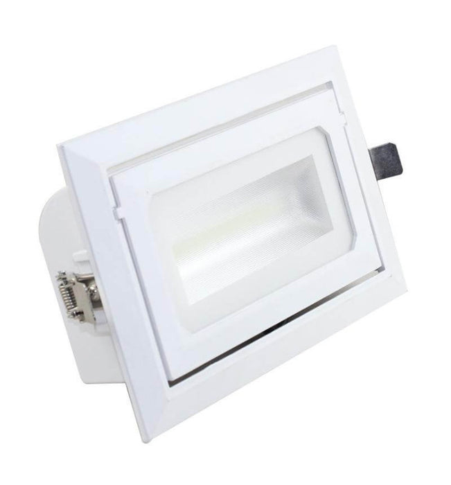 40W Square Adjustable LED Downlight with OSRAM Chips CCT