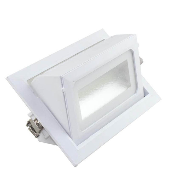 40W Square Adjustable LED Downlight with OSRAM Chips CCT