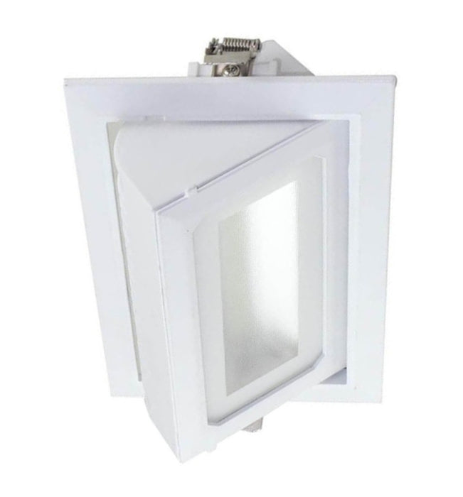 40W Square Adjustable LED Downlight with OSRAM Chips CCT