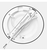 24W Round MOSS LED Ceiling Light BLACK with Adjustable Cut Out 3 CCT - LED ceiling lighting