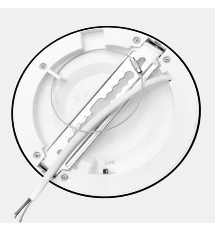 24W Round MOSS LED Ceiling Light BLACK with Adjustable Cut Out 3 CCT - LED ceiling lighting