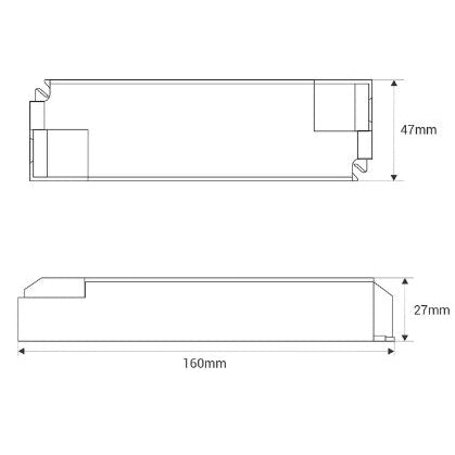 4.5W Emergency Battery Kit for LED Panels 3W-80W 3h Autonomy