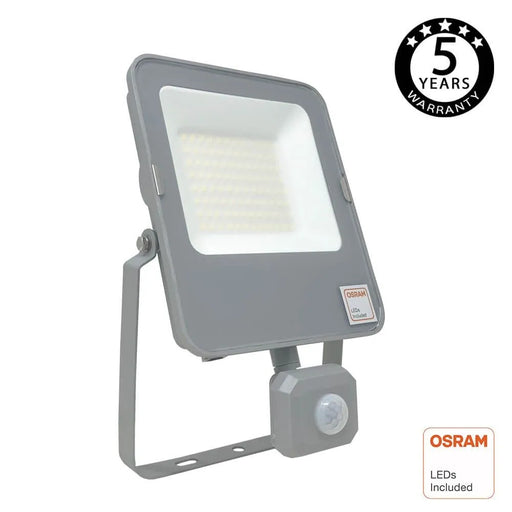 50w AVANT LED Floodlight with PIR 4000K - LED Floodlight
