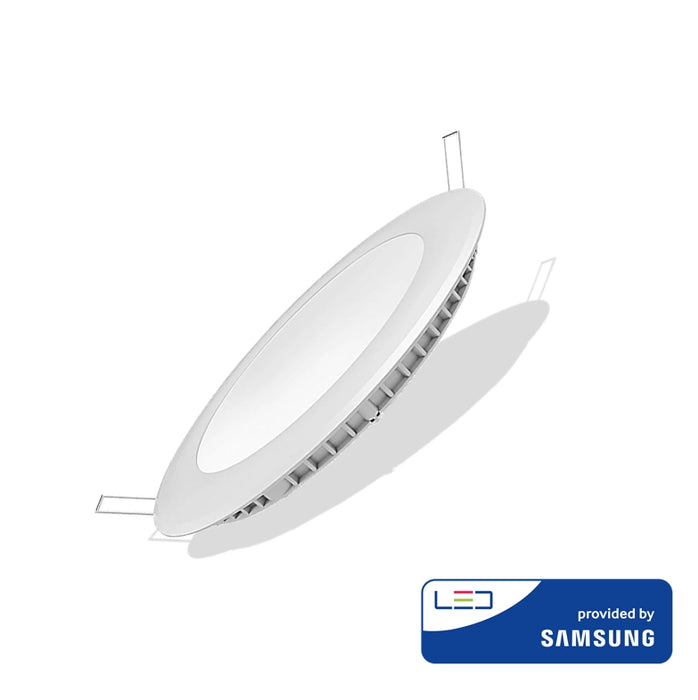 6W Round LED Panel with SAMSUNG Chip 6400K - LED Downlight