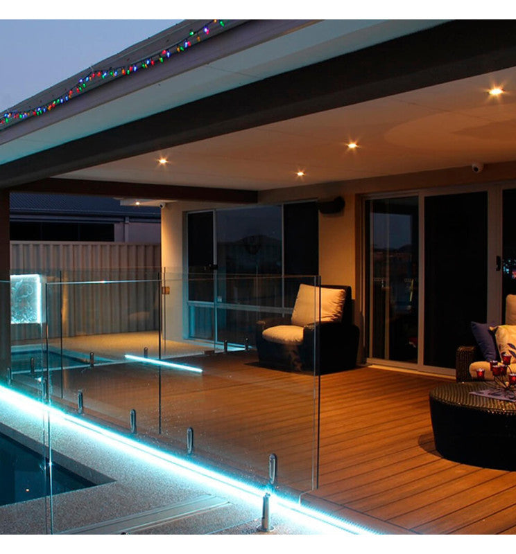 Waterproof Round Downlight Ring White for GU10 MR16 LED Bulb - Housing