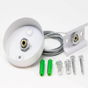 Suspension for Single Phase Track Light in White - LED Accessories