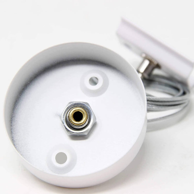 Suspension for Single Phase Track Light in White - LED Accessories