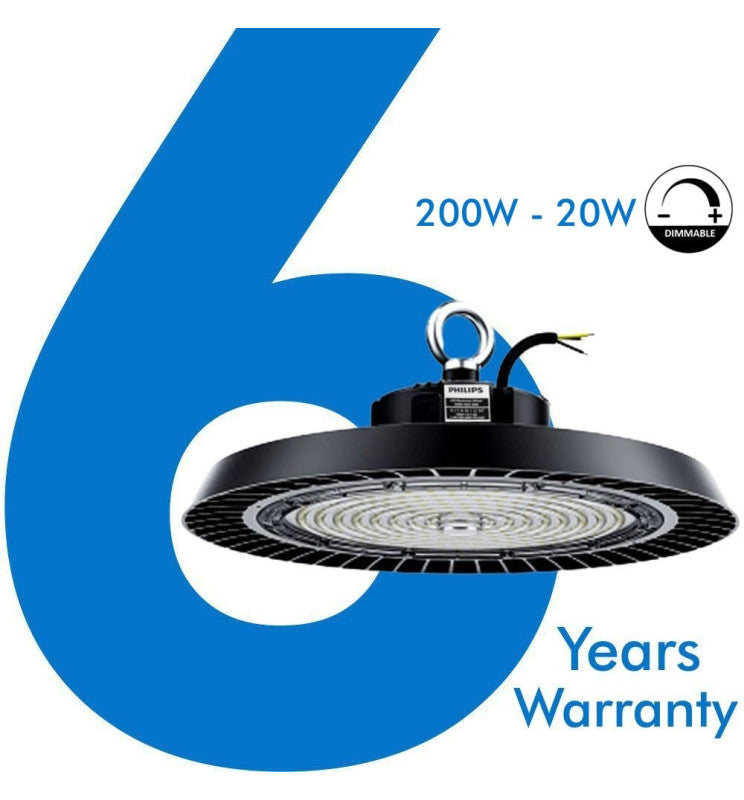 200W Dimmable NEW ITALY LED UFO High Bay with PHILIPS Driver - LED high bay