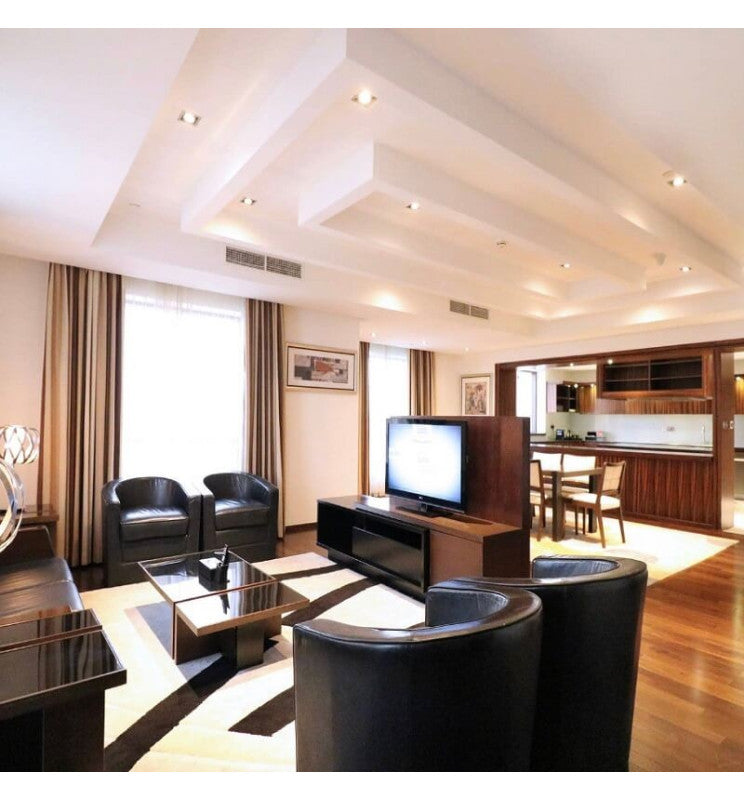 Housing for AR111 LED Bulb Adjustable Single Recessed White - LED Accessories