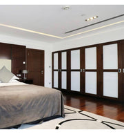 Housing for AR111 LED Bulbs Adjustable Triple Recessed Black - LED Accessories