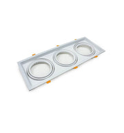 Housing for AR111 LED Bulbs Adjustable Double Recessed White - FAST 2-4 working days - LED Accessories