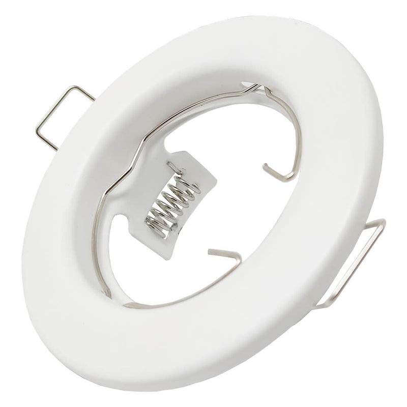 LED GU10 MR16 Bulb Holder in White 2 Pack - LED Accessories