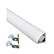 LED Aluminum Corner Profile 2m - Lighting Accessories - Accessories