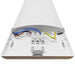 48W Integrated LED Batten 120cm with OSRAM Chip and 3 CCT - LED Batten