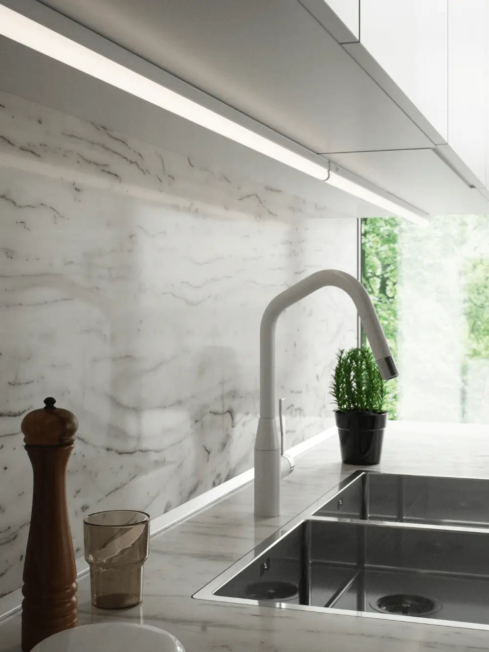 led-batten-light-kitchen