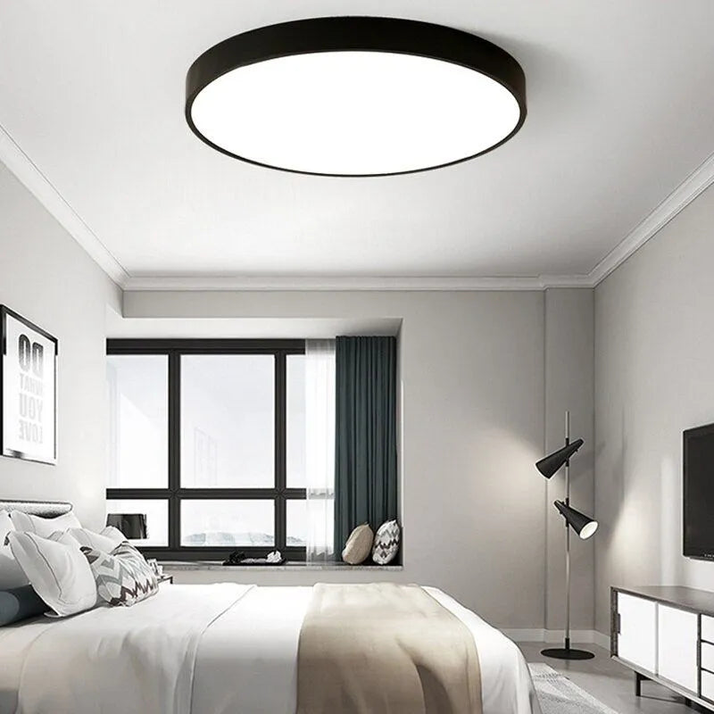 led-ceiling-light-round-panel-bedroom
