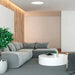 24W ELLY Silver Surface LED Ceiling Light with OSRAM Chip 4000K - LED