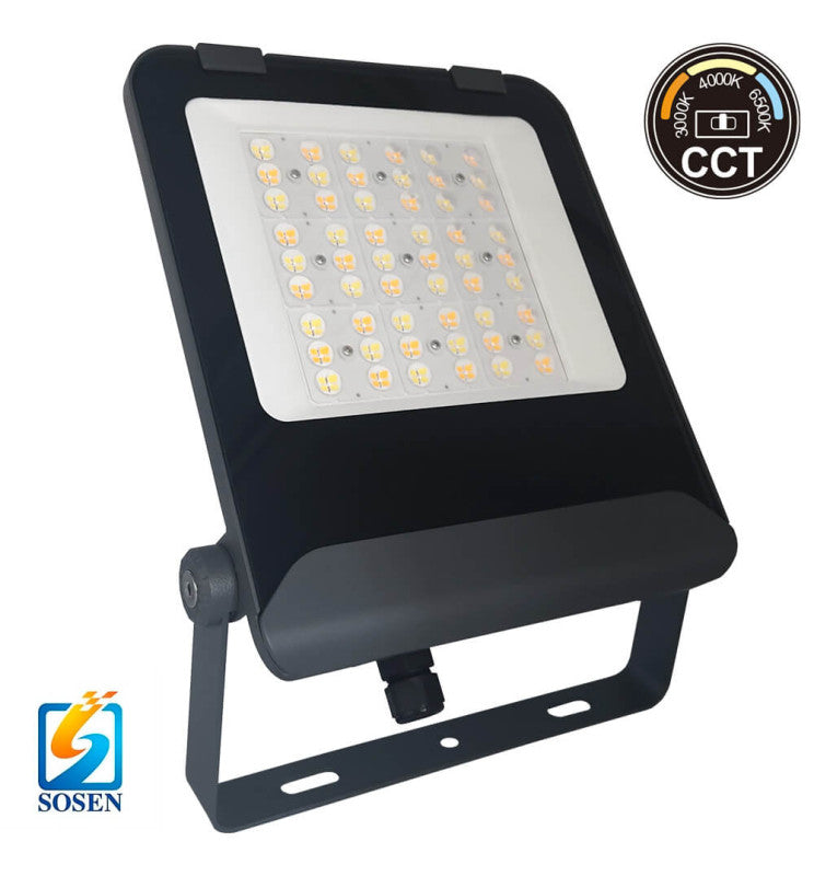 100W LED Floodlight MAXLITE 3CCT with SOSEN Driver IP65 160Lm/W 5 Years Warranty