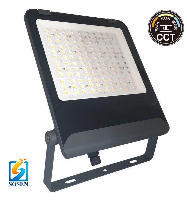 200W LED Floodlight MAXLITE with SOSEN Driver 3CCT IP65 160Lm/W