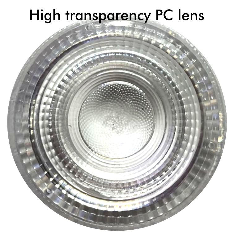 8W HIGH LUMINOSITY DIMMABLE LED GU10  Bulb - Glass - 24º 4000K