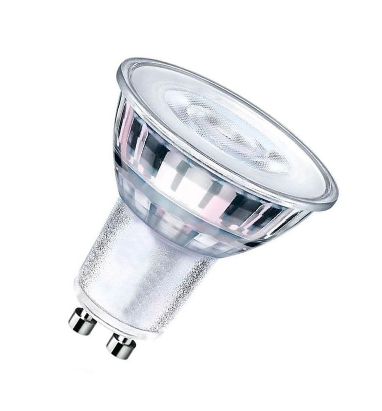 8W HIGH LUMINOSITY DIMMABLE LED GU10  Bulb - Glass - 24º 4000K