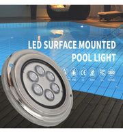 18W Underwater LED Light 12V DC IP68 Stainless Steel - Underwater LED