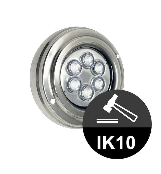 18W Underwater LED Light 12V DC IP68 Stainless Steel