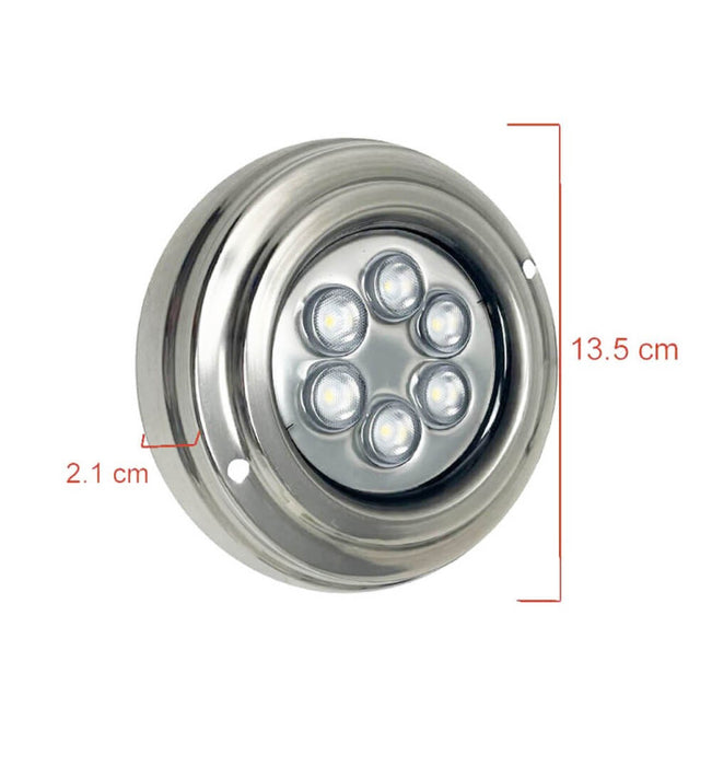 18W Underwater LED Light 12V DC IP68 Stainless Steel