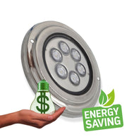 18W Underwater LED Light 12V DC IP68 Stainless Steel - Underwater LED