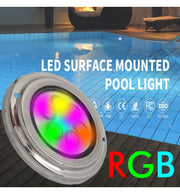 18W Underwater LED Light 12V DC IP68 Stainless Steel RGB - STANDARD 20-30 working days - Underwater LED