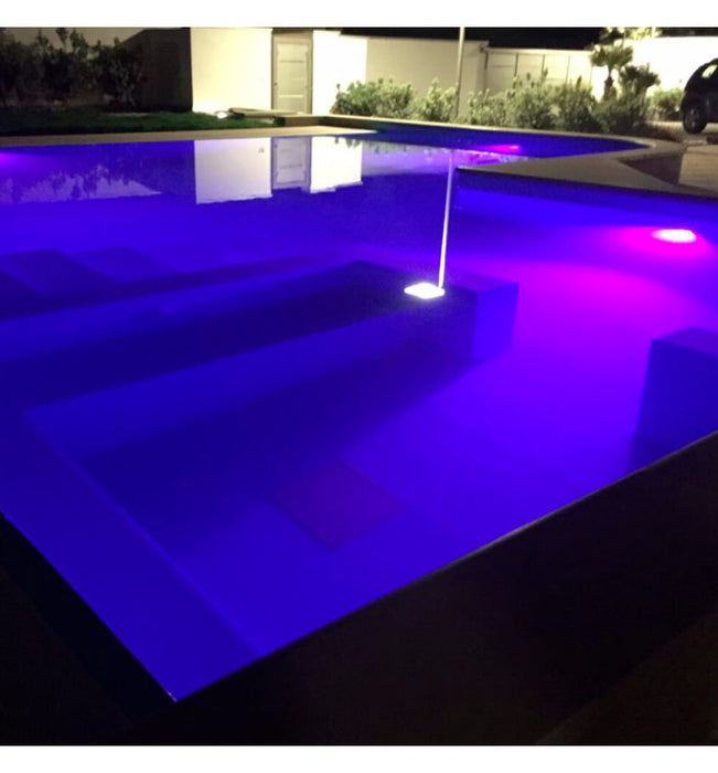 36W Underwater LED Light 12V DC IP68 Stainless Steel RGB