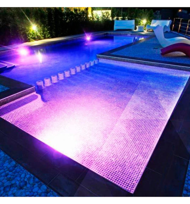 36W Underwater LED Light 12V DC IP68 Stainless Steel RGB