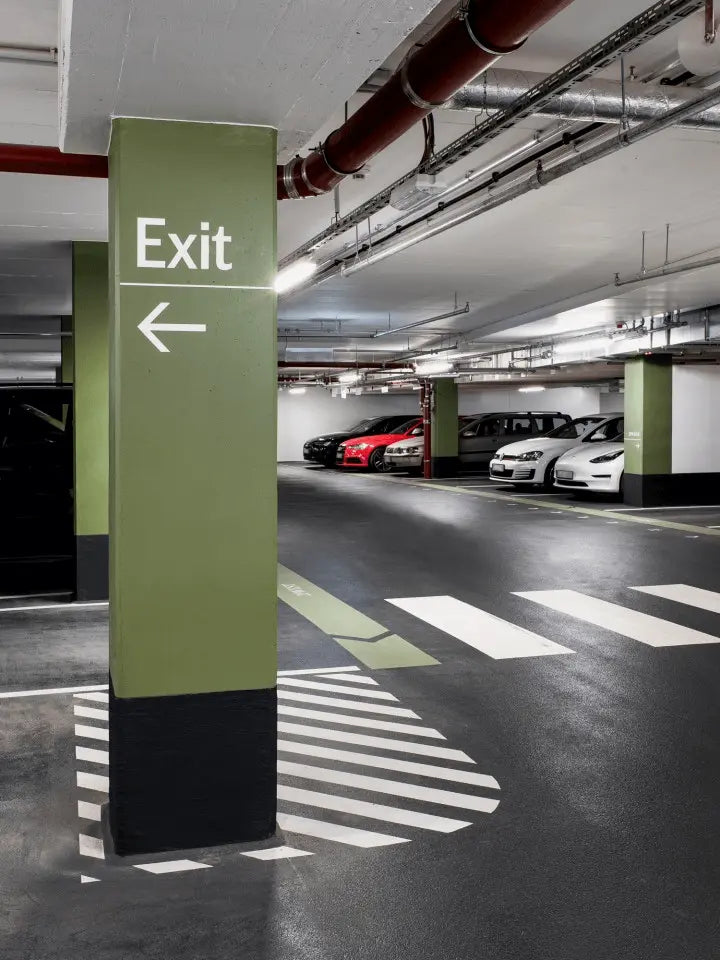 parking garage light fixture