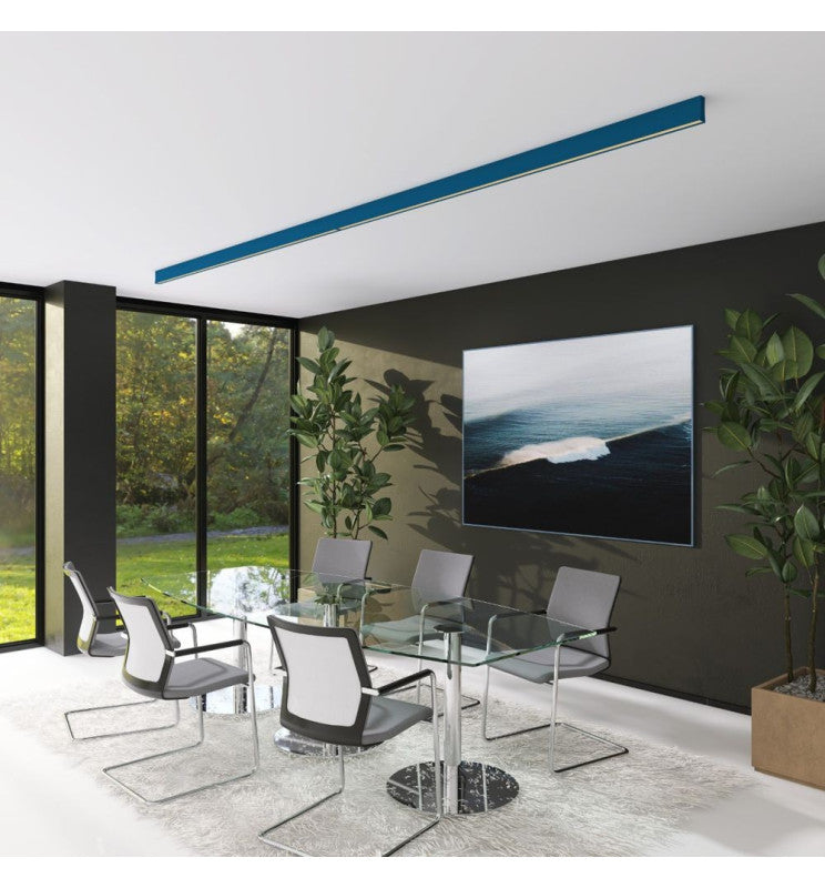 LED Linear Light LOLA Blue 0.5m - 1m - 1.5m - 2m - Ceiling Light Fixtures - Linear Lights