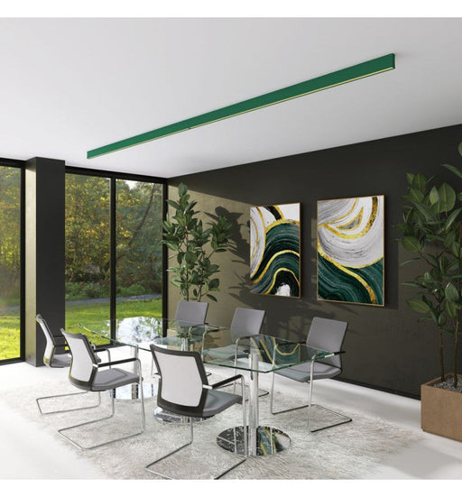 LED Linear Light LOLA Green 0.5m - 1m - 1.5m - 2m - Ceiling Light Fixtures - Linear Lights