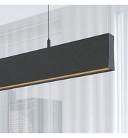 LED Linear Pendant Light LOLA Black 0.5m - 1m - 1.5m - 2m - Ceiling Light Fixtures - Linear Lights