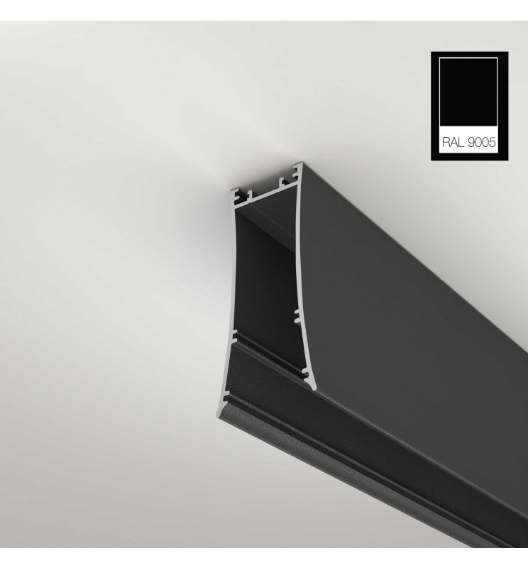 LED Linear Light LOLA Black 0.5m - 1m - 1.5m - 2m