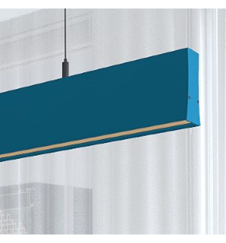 LED Linear Pendant Light LOLA Blue 0.5m - 1m - 1.5m - 2m - Ceiling Light Fixtures - Linear Lights
