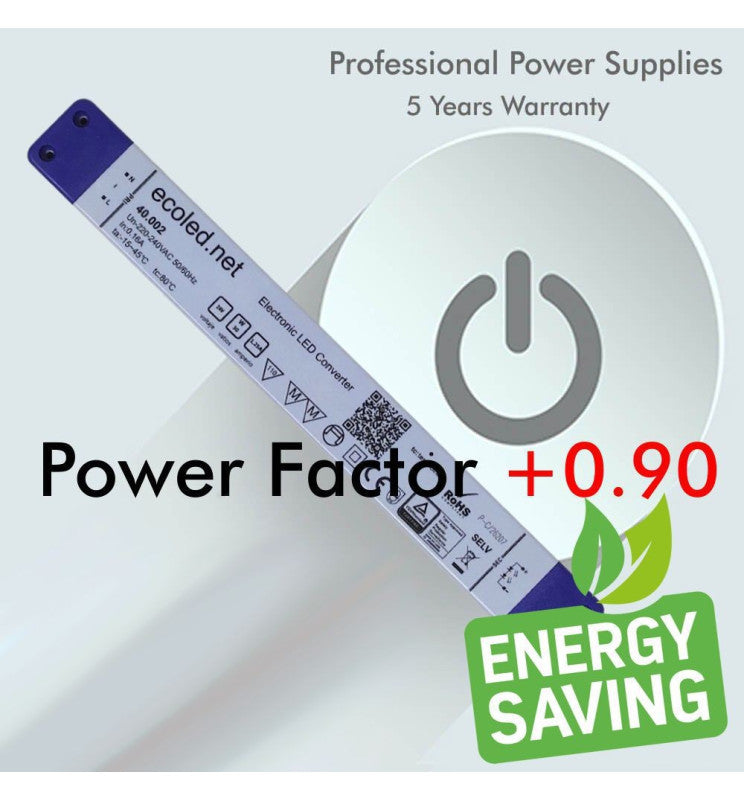 LED Linear Light LOLA Grey 0.5m - 1m - 1.5m - 2m