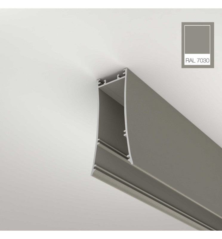 LED Linear Pendant Light LOLA Grey 0.5m - 1m - 1.5m - 2m