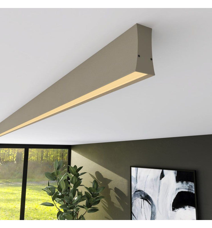 LED Linear Light LOLA Grey 0.5m - 1m - 1.5m - 2m