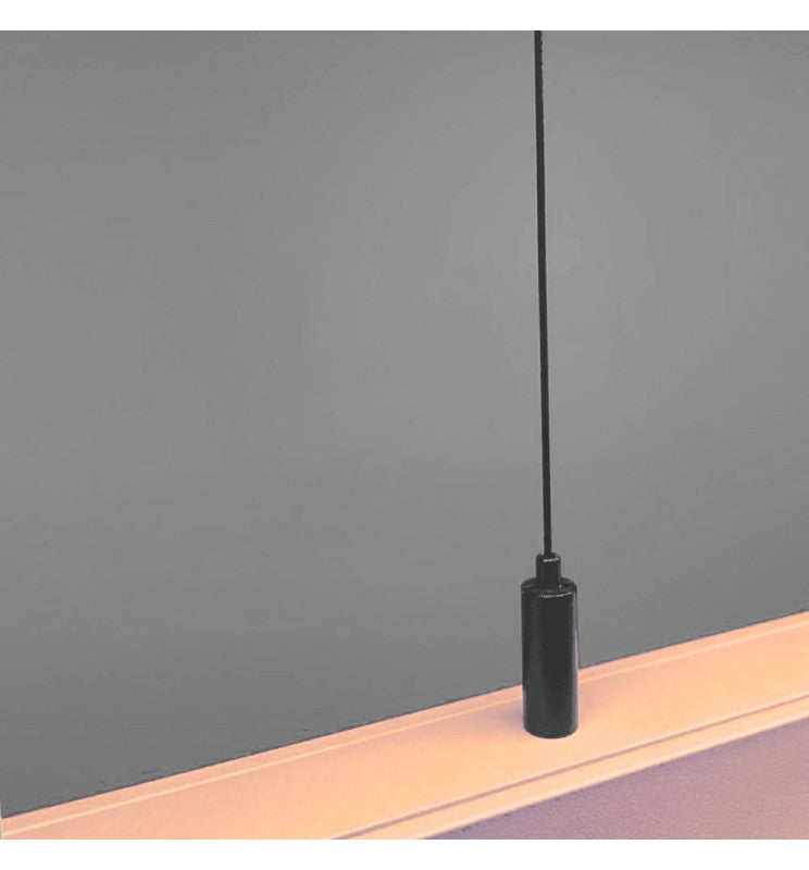 LED Linear Pendant Light LOLA Ivory 0.5m - 1m - 1.5m - 2m - Ceiling Light Fixtures - Linear Lights