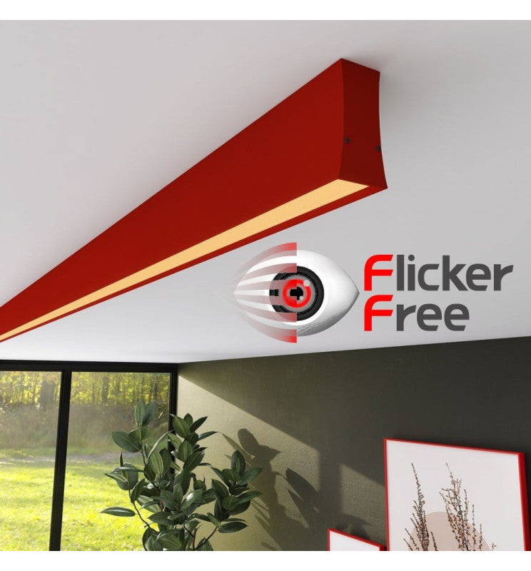 LED Linear Light LOLA Red 0.5m - 1m - 1.5m - 2m