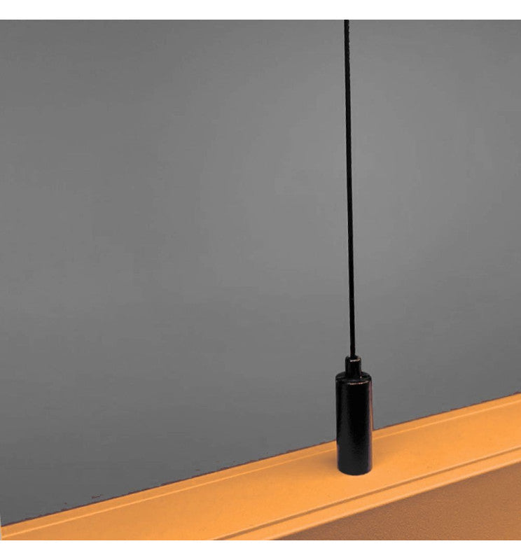 LED Linear Pendant Light LOLA Yellow 0.5m - 1m - 1.5m - 2m - Ceiling Light Fixtures - Linear Lights